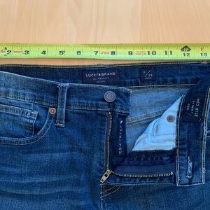 LUCKY BRAND Women's Deep Indigo Cropped Jeans